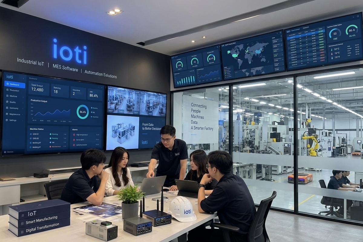 ioti Industry 4.0 & IoT smart factory solutions
